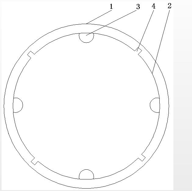 染色機用新型導布管結構圖 染色機用新型導布管結構圖